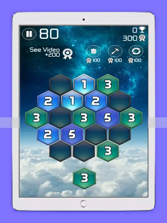 تصاویر Make 9 - Hexa Puzzle iPad 