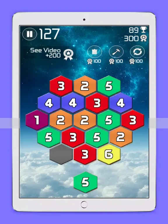 تصاویر Make 9 - Hexa Puzzle iPad 