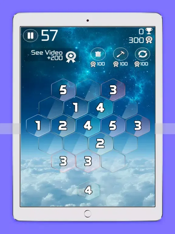 تصاویر Make 9 - Hexa Puzzle iPad 