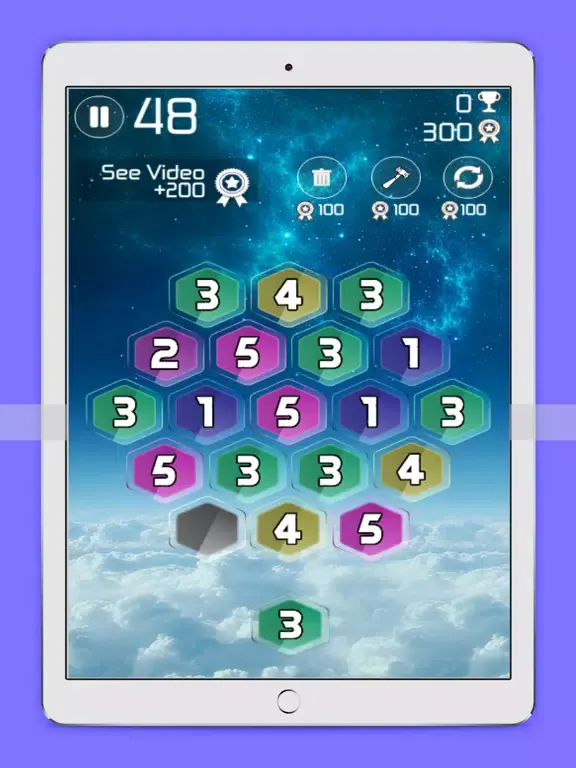 تصاویر Make 9 - Hexa Puzzle iPad 