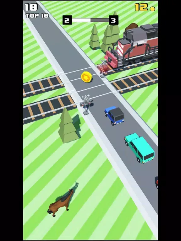 تصاویر Crossy Tracks 3D iPad 