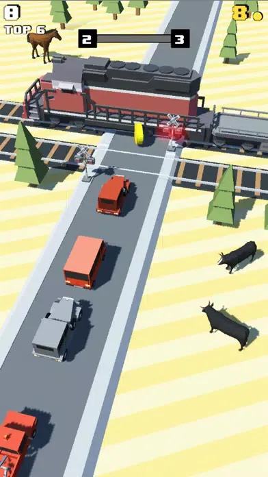 تصاویر Crossy Tracks 3D