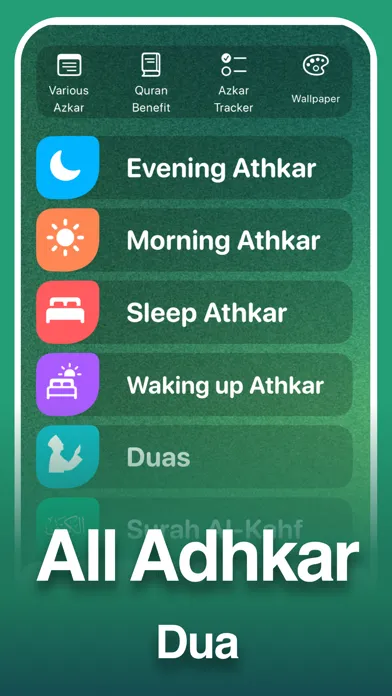 Capturas de pantalla de Azkar • اذكار : Athan & Prayer