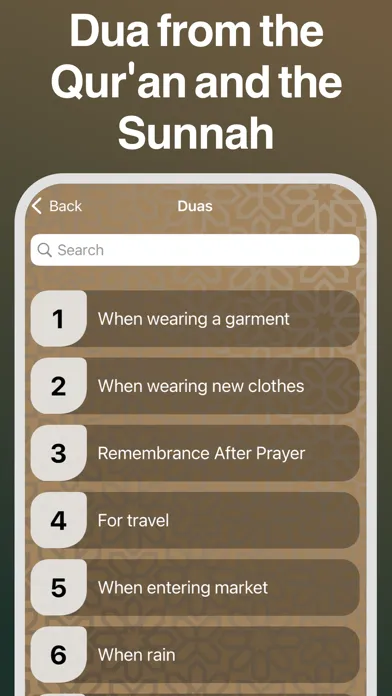 Capturas de pantalla de Azkar • اذكار : Athan & Prayer