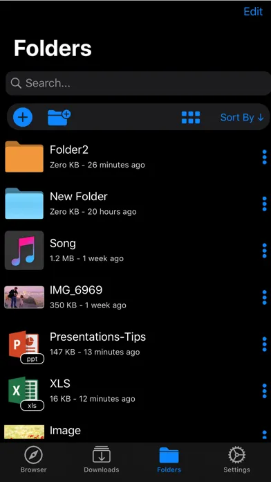 My FileManager - Documents 스크린샷