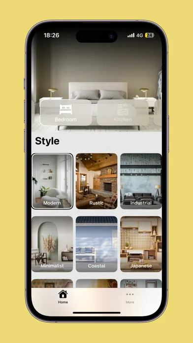 ภาพหน้าจอของ Gaudi: Interior AI Room Design