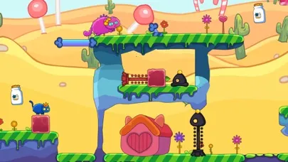Capturas de tela do Kitty Princess Adventure-two player games