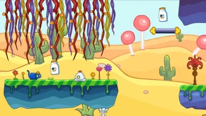 Capturas de tela do Kitty Princess Adventure-two player games