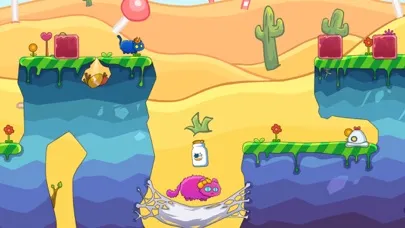 Capturas de tela do Kitty Princess Adventure-two player games