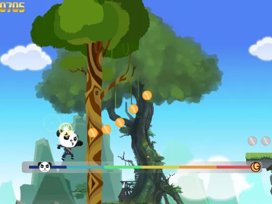 تصاویر Ninja panda angry run game iPad 