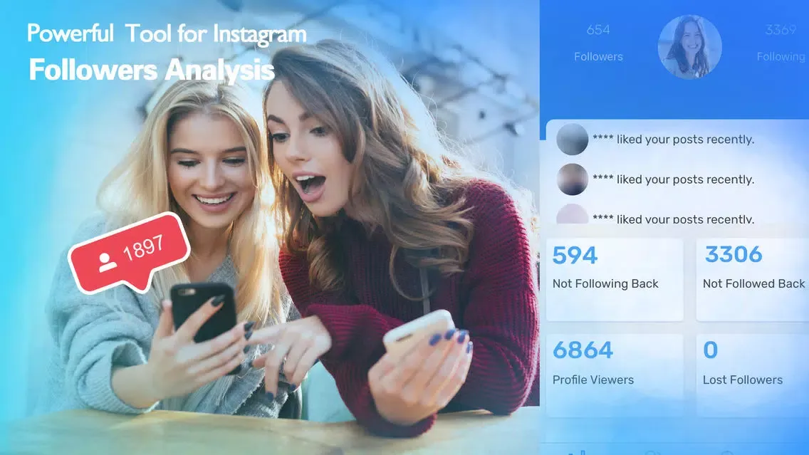 Capturas de tela do Followers Master for Instagram