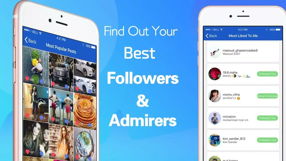 Capturas de tela do Followers Master for Instagram