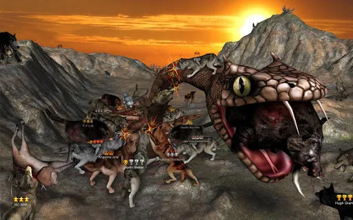 Capturas de tela do Wolf Online