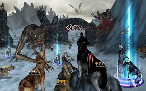 Capturas de tela do Wolf Online