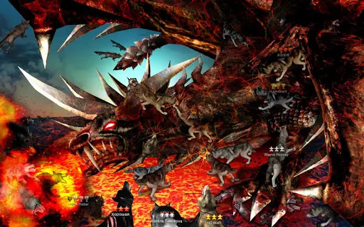 Capturas de tela do Wolf Online