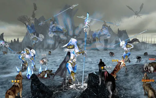 Capturas de tela do Wolf Online
