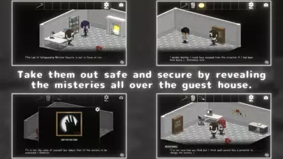 Capturas de tela do Escape from the Closed Circle