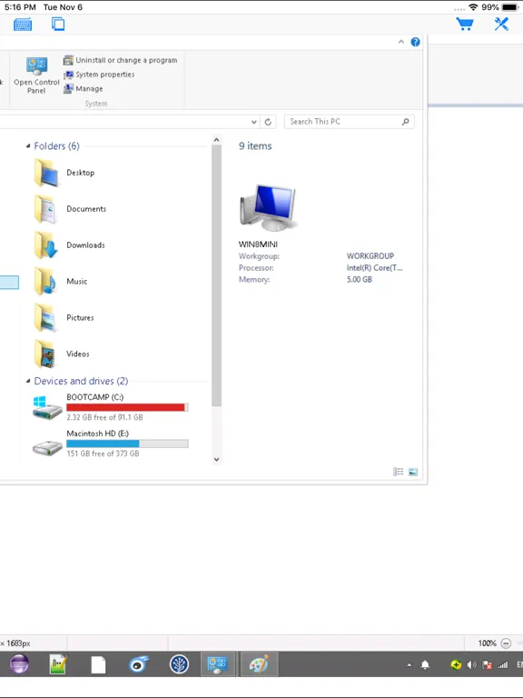 iRemoteDesktop Lite iPad  Screenshots
