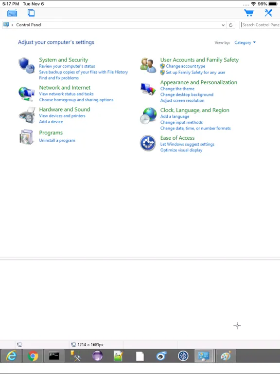 iRemoteDesktop Lite iPad  Screenshots