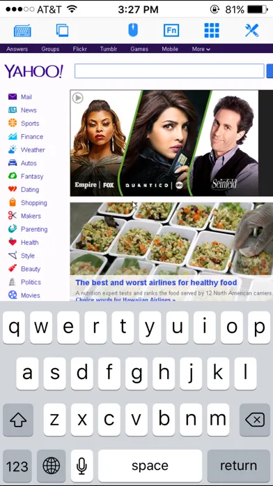 iRemoteDesktop Lite Screenshots
