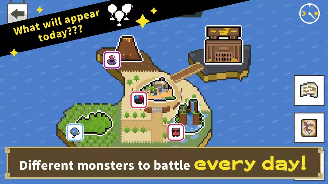 Captures d'écran de Think!Think! Monsters