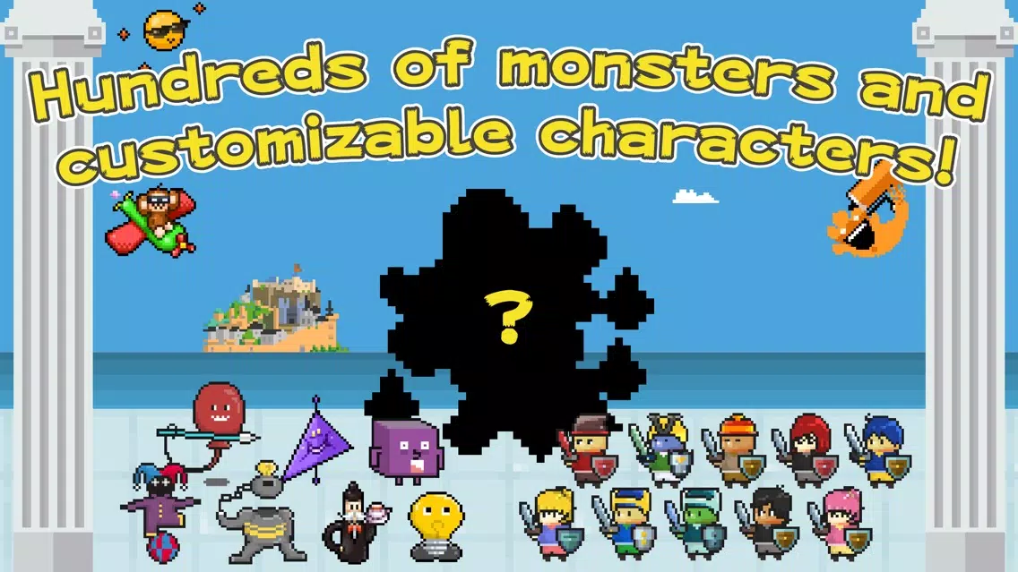 Captures d'écran de Think!Think! Monsters