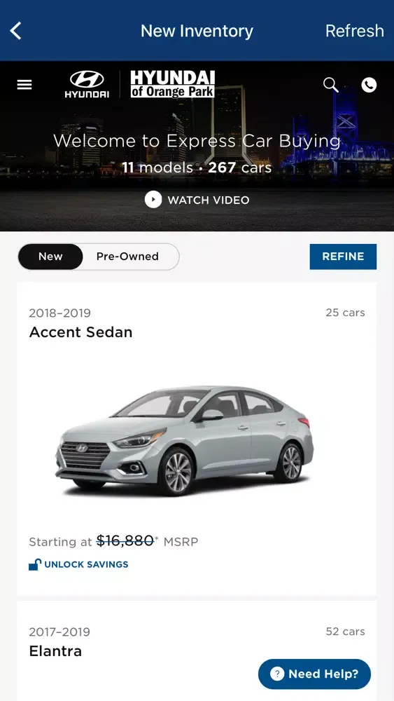 Hyundai of Orange Park Dealer Ekran Görüntüleri