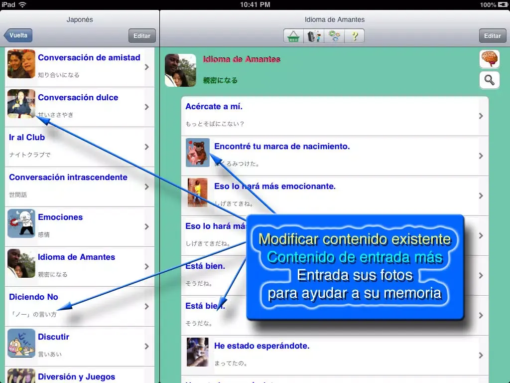Japonés - Talking Spanish to Japanese Translator and Phrasebook iPad  স্ক্রিনশট