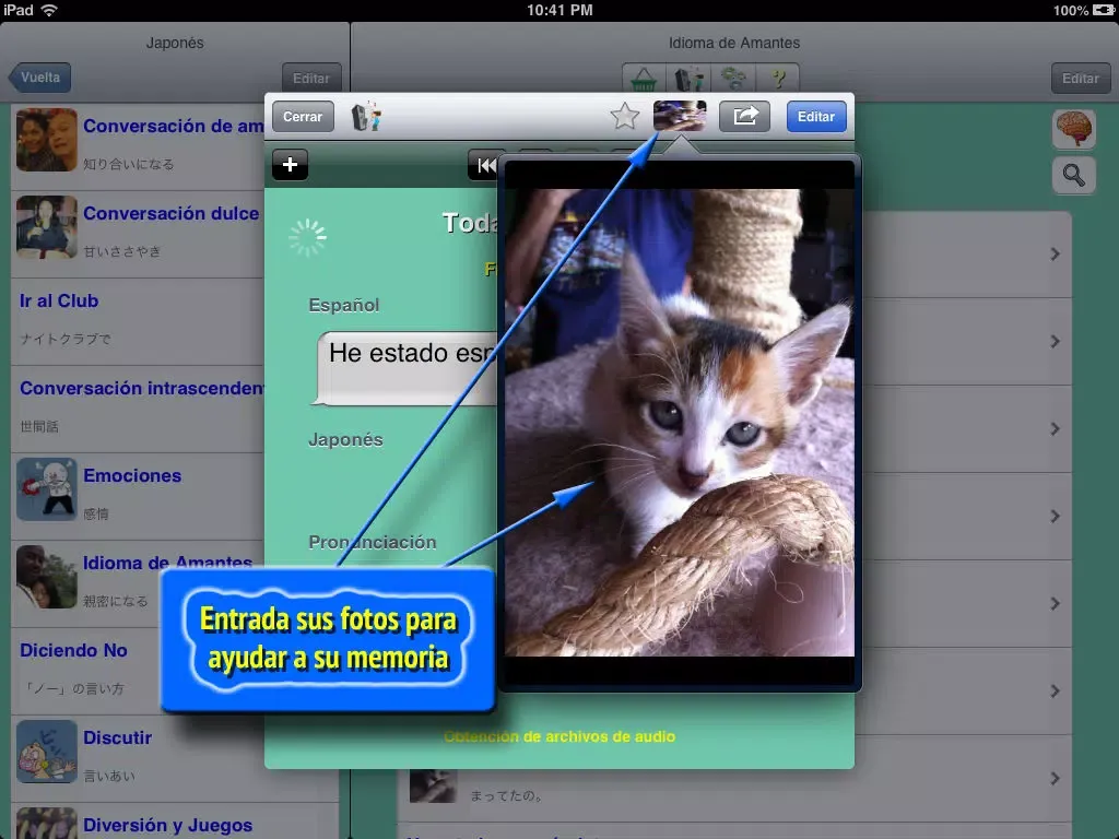 Japonés - Talking Spanish to Japanese Translator and Phrasebook iPad  স্ক্রিনশট