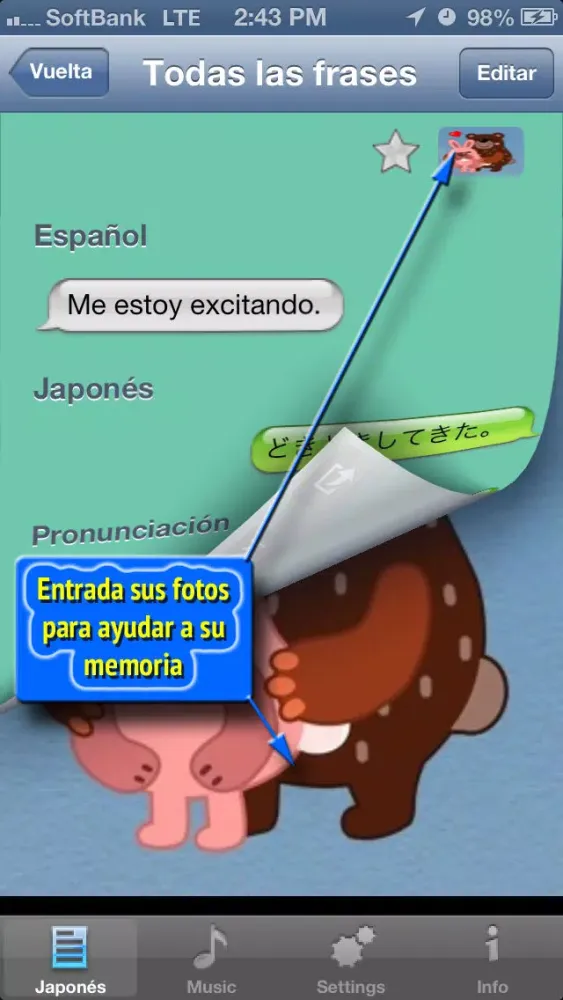 Japonés - Talking Spanish to Japanese Translator and Phrasebook স্ক্রিনশট