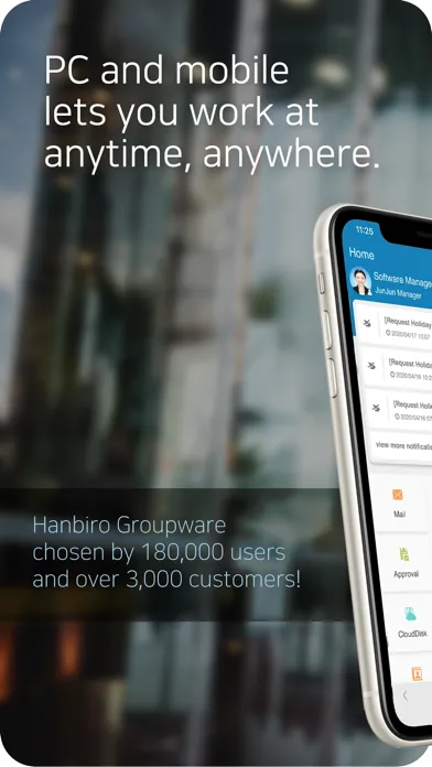 Hanbiro Groupware Ekran Görüntüleri