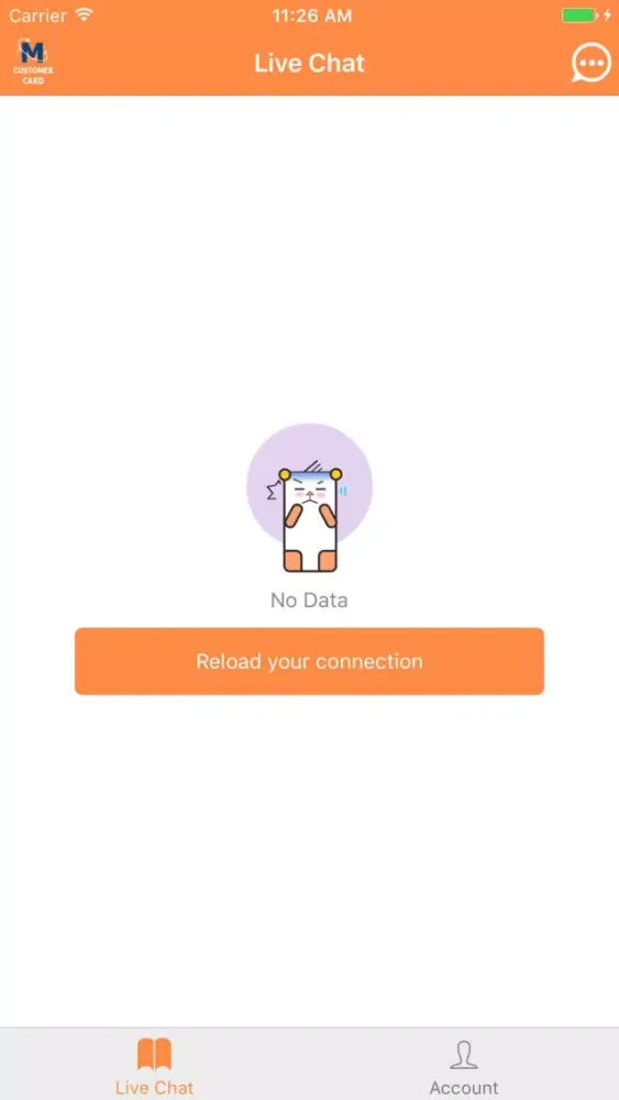 Ảnh chụp màn hình của Moffice CRM Customer Card