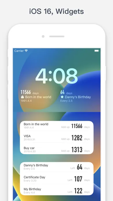 Zrzuty ekranu Time Arrow - Countdown Tracker