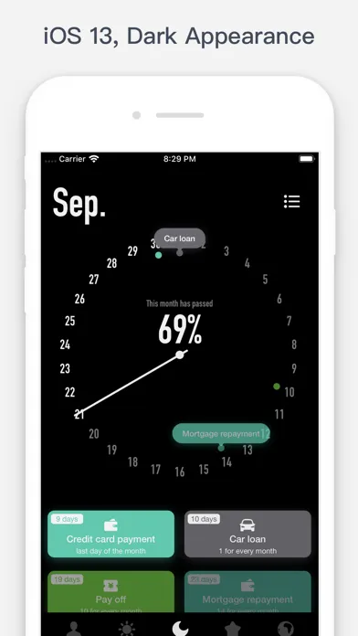 Zrzuty ekranu Time Arrow - Countdown Tracker