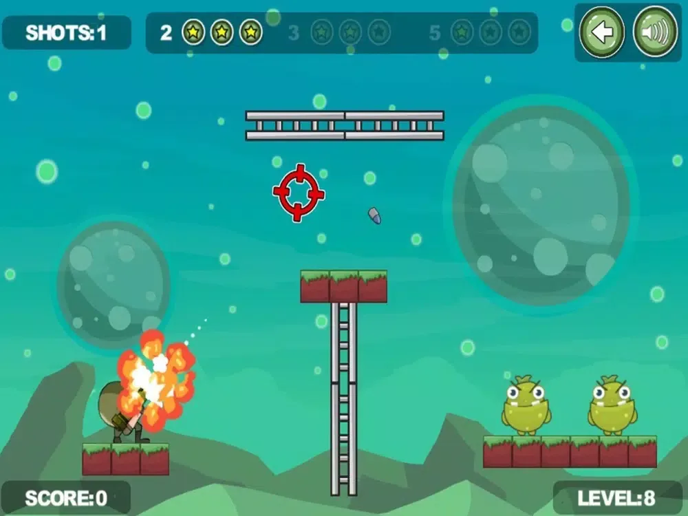 Screenshot di King Soldiers:Ricochet Kills iPad 