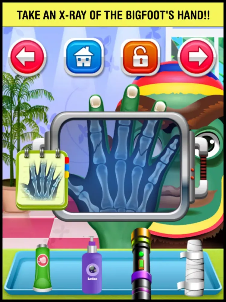 Tangkapan skrin Little Hand Doctor & Nail Spa Game - fun makeover salon for kids (boys & girls) iPad 