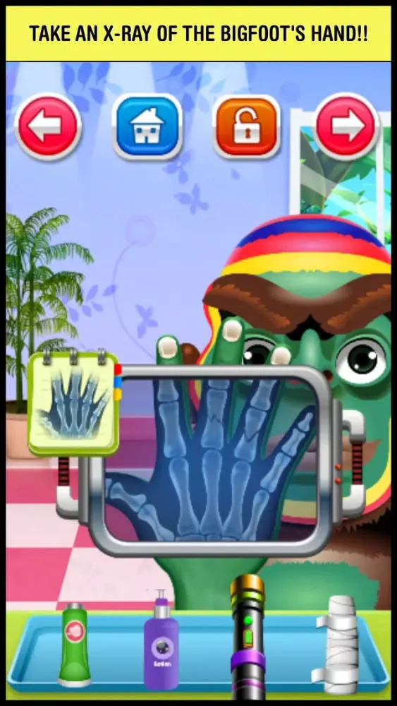 Tangkapan skrin Little Hand Doctor & Nail Spa Game - fun makeover salon for kids (boys & girls)