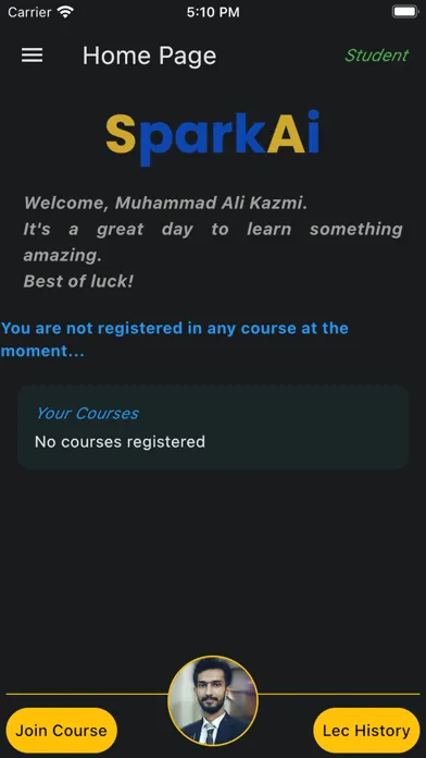 Tangkapan layar Spark Ai SLE