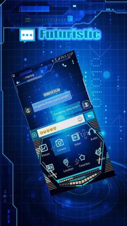 Futuristic theme Ekran Görüntüleri