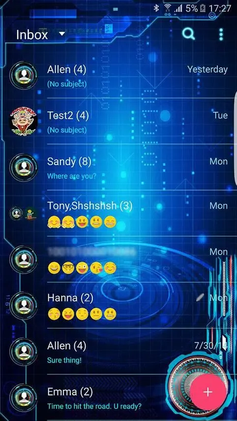 Futuristic theme Ekran Görüntüleri
