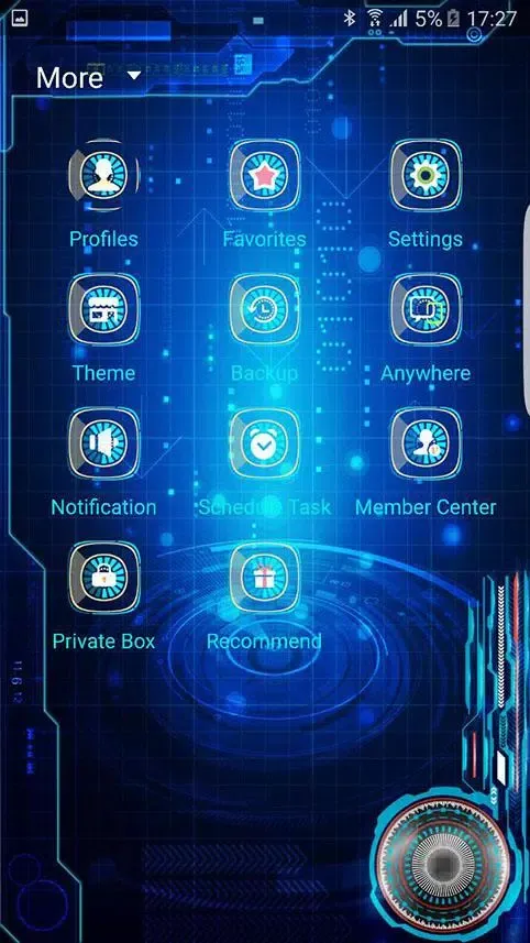Futuristic theme Ekran Görüntüleri