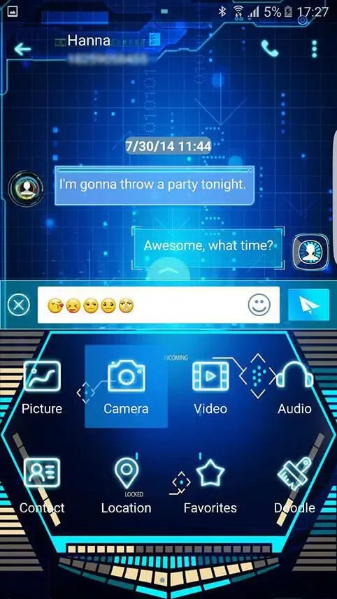 Futuristic theme Ekran Görüntüleri