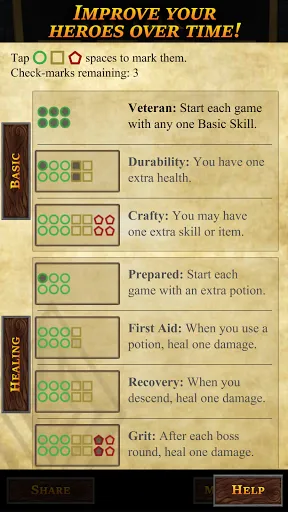 Captures d'écran de One Deck Dungeon