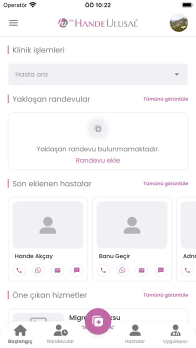 Hande Ulusal Klinik KYS স্ক্রিনশট