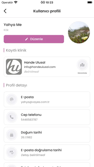 Hande Ulusal Klinik KYS স্ক্রিনশট