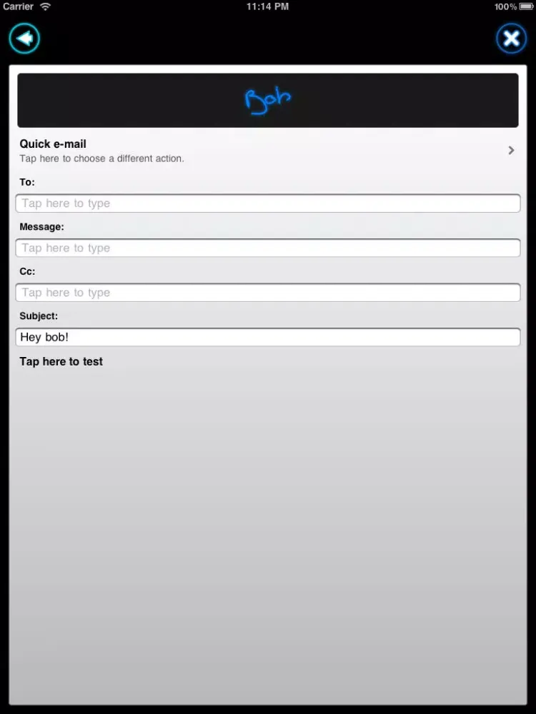 GestureMatic: Sketch and go! iPad  Screenshots