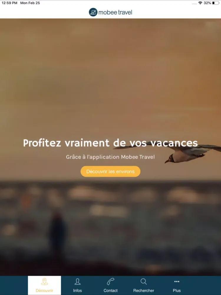 Capturas de pantalla de Mobee Travel iPad 
