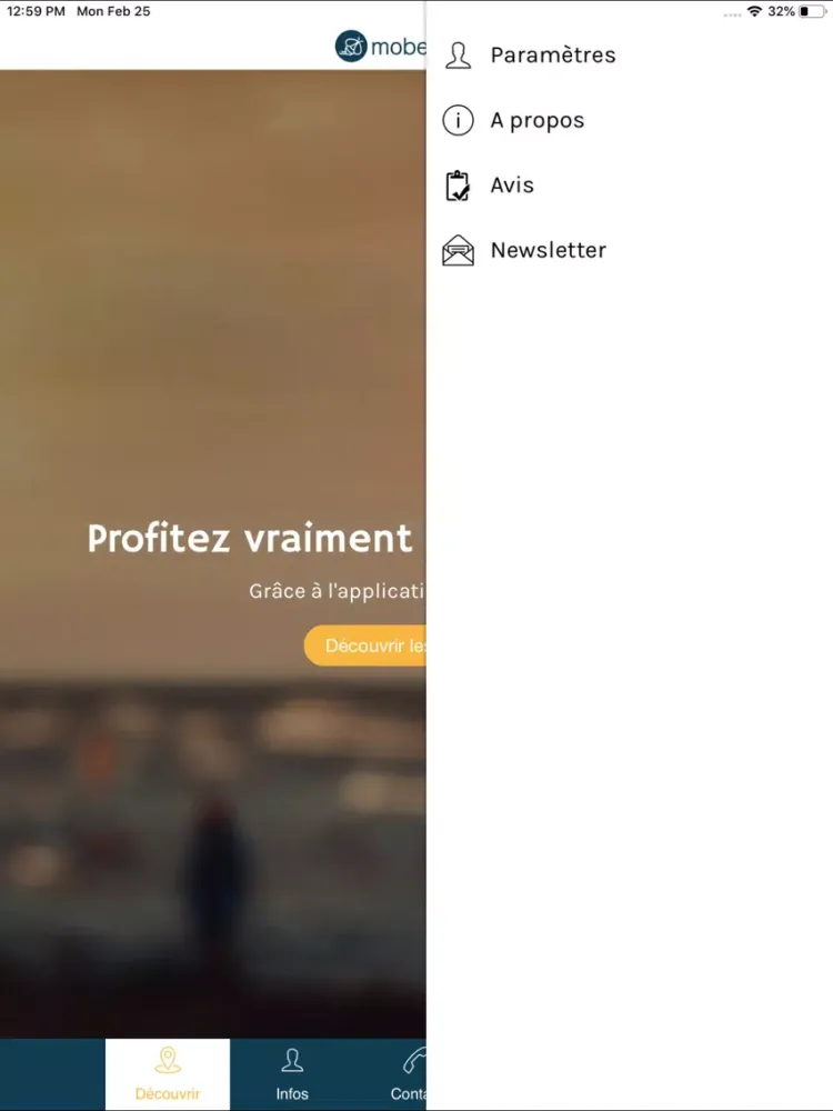 Capturas de pantalla de Mobee Travel iPad 