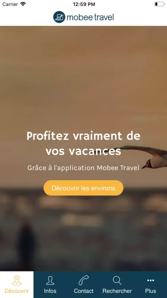 Capturas de pantalla de Mobee Travel