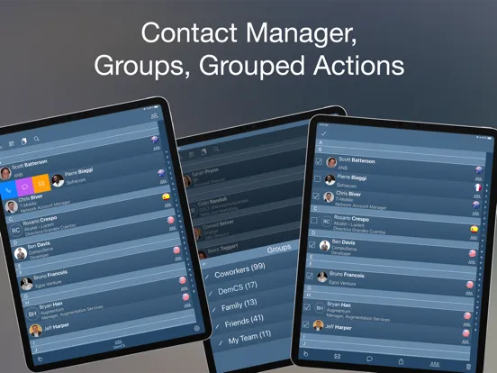Contact Snapper iPad  Screenshots